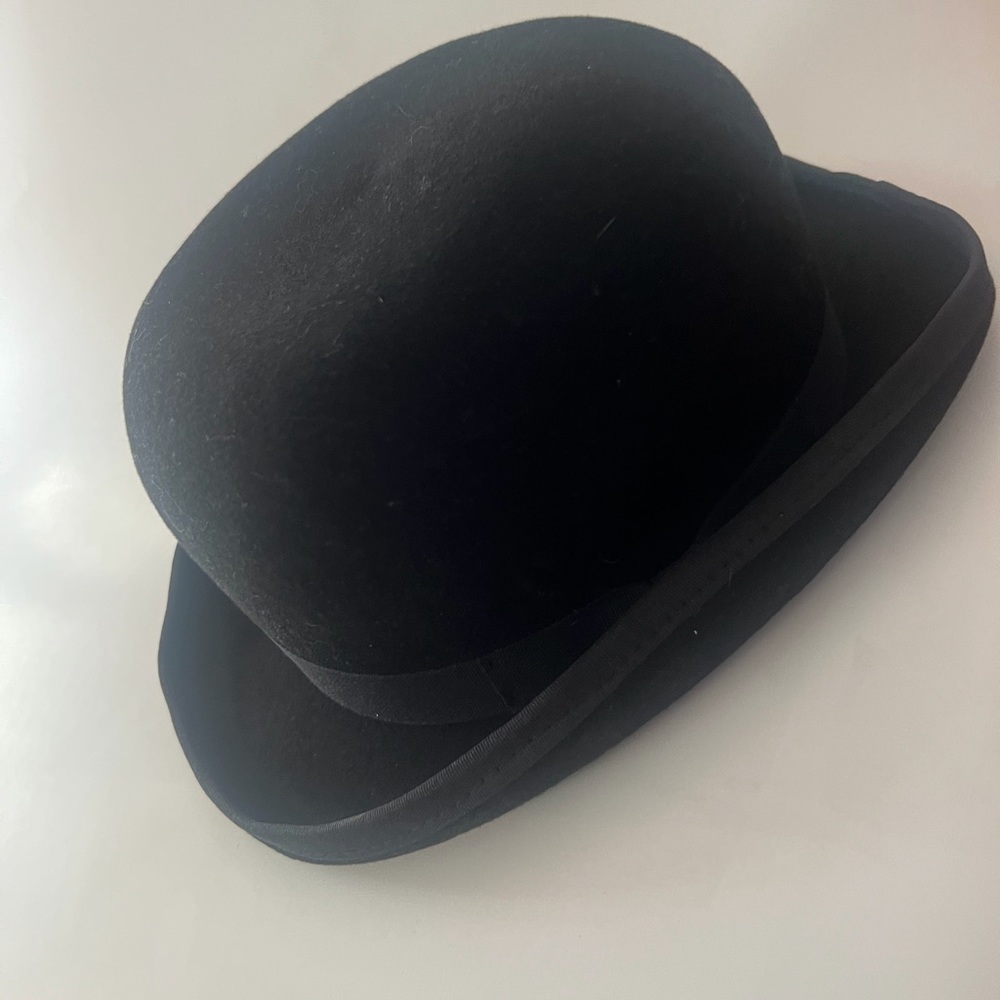 Gemvie derby bowler black hat